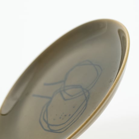 Arabia｜Graffito｜plate φ20cm｜kiwi