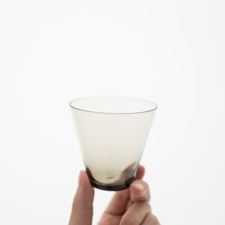 Nuutajarvi｜Kartio/Kimara｜glass φ8.0cm｜smoke