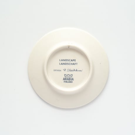 Arabia｜Christmas plate｜Landscape