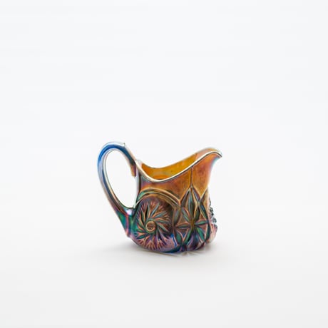 Riihimaki｜Carneval glass｜creamer φ7.4cm