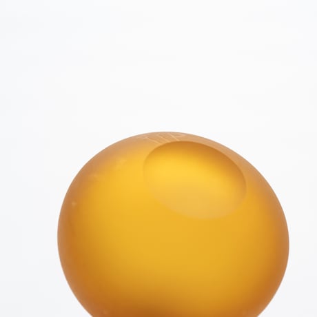 Riihimaki｜Meripihka｜vase φ7cm