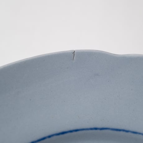 Old Arabia｜plate φ22cm｜AQ model｜blue flower