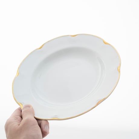 Old Arabia｜Pekka｜soup plate φ24cm｜gold｜3