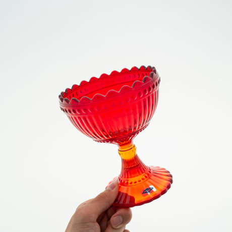 Marimekko / Nuutajarvi｜Maribowl｜old red
