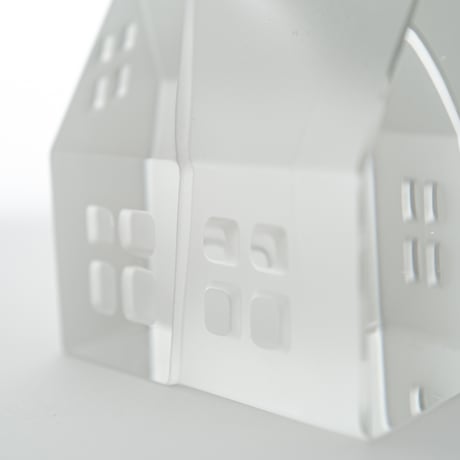 Iittala｜Village｜glass object｜1987｜Postman’s cottage
