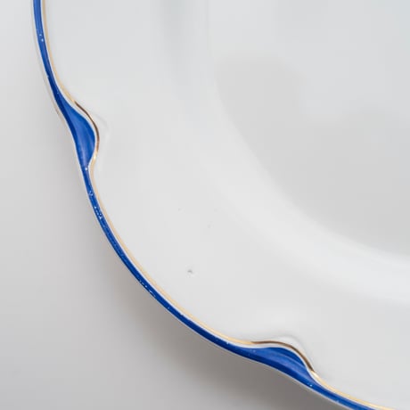 Old Arabia｜Pekka｜plate φ21cm｜blue and gold
