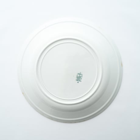 Old Arabia｜plate 23cm｜green｜flower