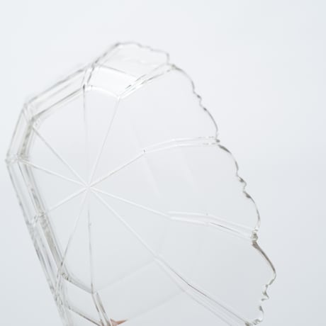Iittala｜Pekka｜glass tray 18.5cm