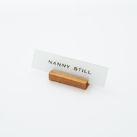 Riihimaki｜name plate｜Nanny Still