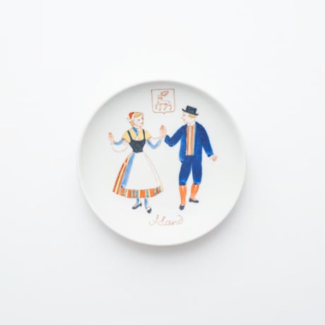 Arabia｜wall plate φ8.6cm｜Åland
