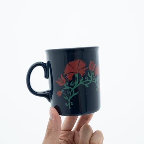 Marimekko｜mug φ8cm｜navy