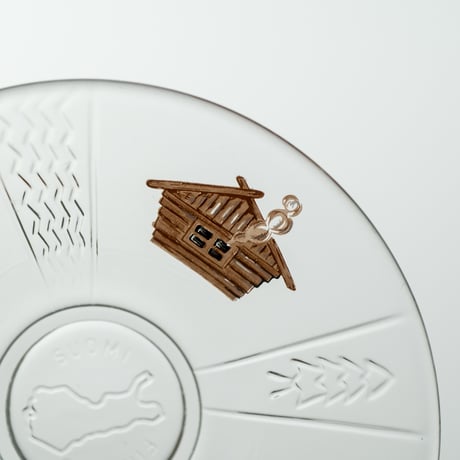 Riihimaki / Kumela｜plate φ11.4cm｜sauna