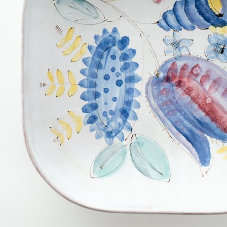 Old Arabia｜ARA｜plate W18.5cm｜white