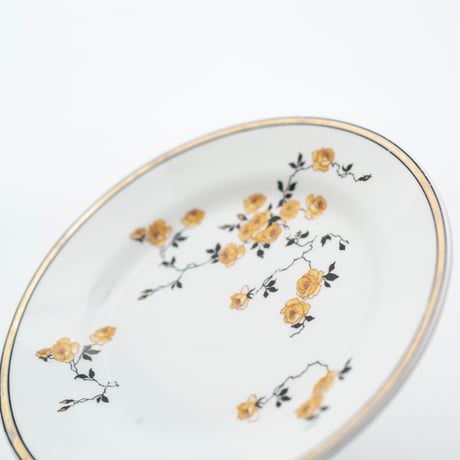Old Arabia｜plate φ16cm｜yellow rose