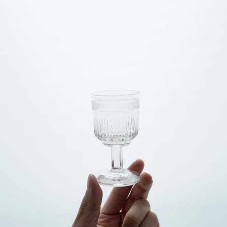 Nuutajarvi｜Antica｜liqueur glass φ4.9×H9.1cm
