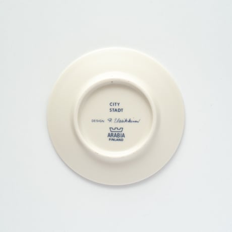 Arabia｜Christmas plate｜City