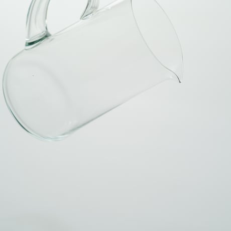 Riihimaki｜1267｜glass pitcher H14cm