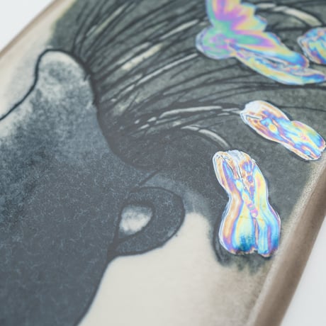 Arabia｜Helja｜wall plate｜blue flower