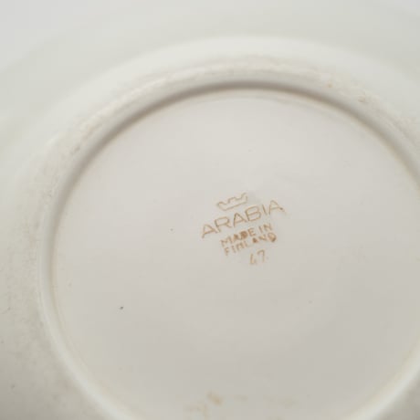Old Arabia｜Siro｜soup plate φ23.5cm｜gold line｜3
