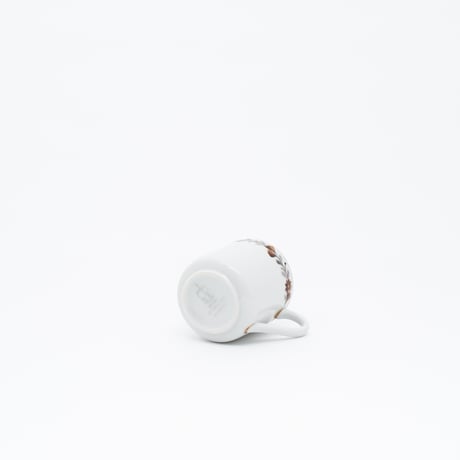 Arabia｜OC model｜cup φ5.5cm｜brown flower