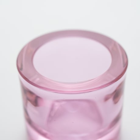 Iittala｜Kivi｜candle holder｜sweet pink