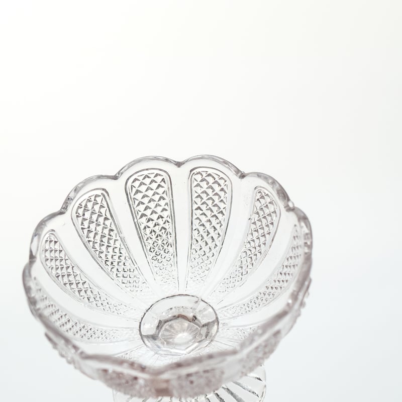 Nuutajarvi｜sugar bowl H8cm｜clear｜01 | lumikka shop