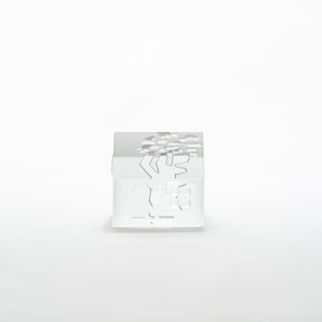 Iittala｜Village｜glass object｜1988｜ Wooden house