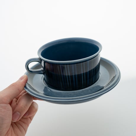 Arabia｜Blue Kosmos｜cup φ10cm｜2