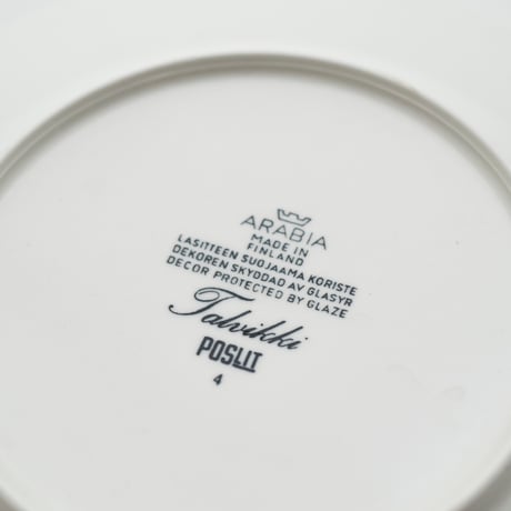 Arabia｜Talvikki｜plate φ17cm