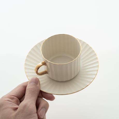 Arabia｜Kultakorva｜cup φ7cm｜gold