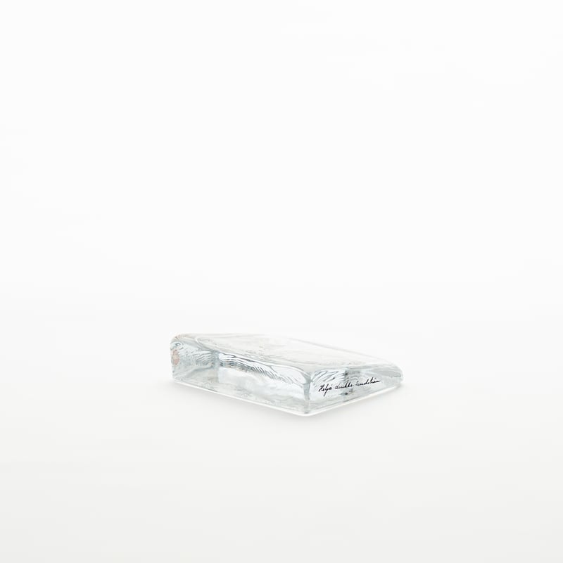 Helja｜glass card｜Bunny skiing｜S | lumikka shop