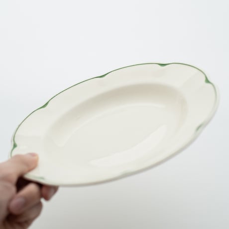 Old Arabia｜Pekka｜soup plate φ24cm｜green