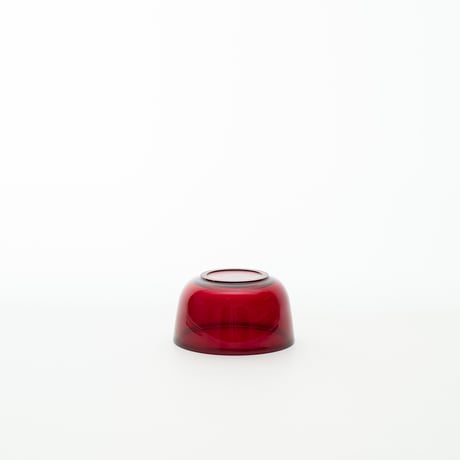 Nuutajarvi｜5577｜sugar bowl φ9cm｜red