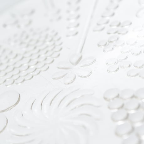 Nuutajarvi｜Flora ｜plate φ17cm｜clear｜1