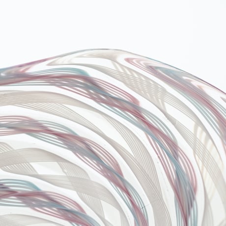 Murano｜filigree glass bowl φ10cm