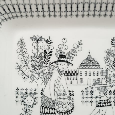 Arabia｜Emilia ｜plate 18cm