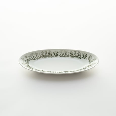 Arabia｜Polaris｜oval plate 26cm