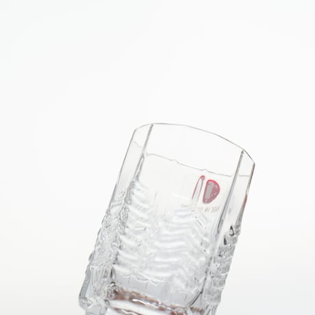 Iittala｜Kuusi｜4 shot glasses and a wooden box