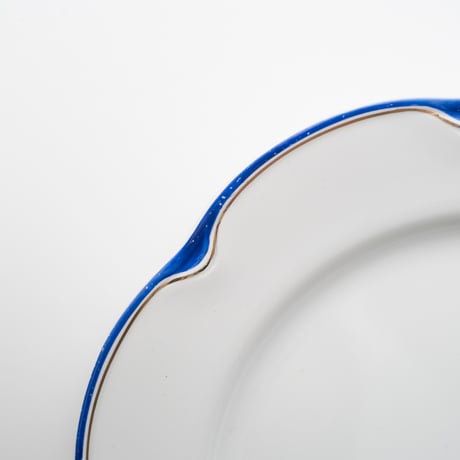 Old Arabia｜Pekka｜plate φ21cm｜blue and gold｜3