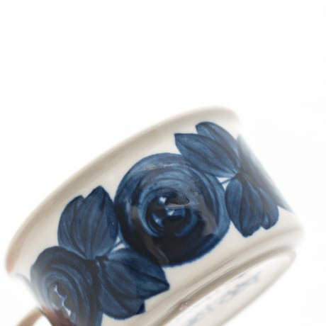 Arabia｜Anemone｜cup φ10cm｜blue｜2