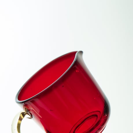Nuutajarvi｜5578｜creamer φ8.8cm｜red
