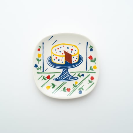 Arabia｜Cumulus｜wall plate｜1991｜cake