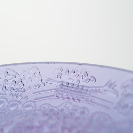 Nuutajarvi｜Fauna｜plate φ15cm｜amethyst