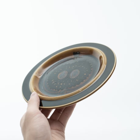 Arabia｜Fructus｜plate φ20cm｜brown｜A