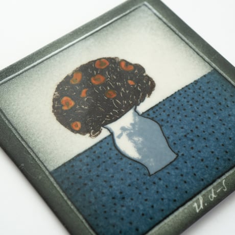 Arabia｜Helja｜wall plate｜bouquet
