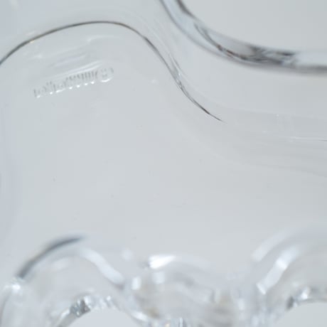 Iittala｜Aalto Collection｜bowl 136mm｜clear & ultramarine blue