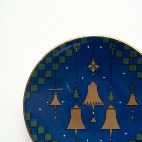 Arabia｜Christmas plate｜bell