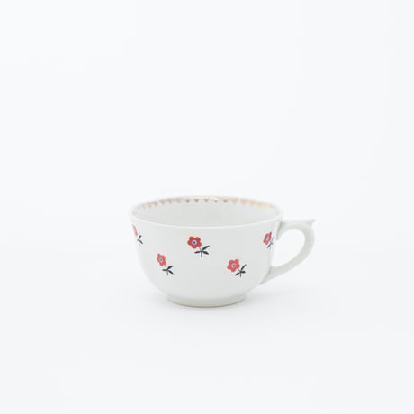 Arabia｜AS model｜cup φ10.6cm｜red flowers