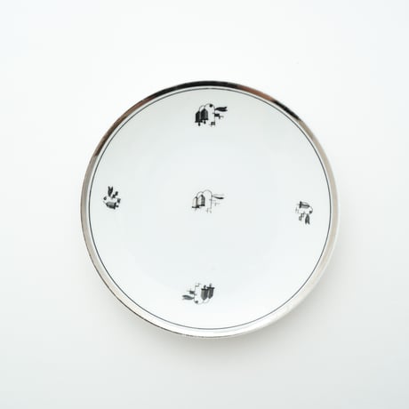 Arabia｜EP model｜plate φ15.5cm｜silver bell