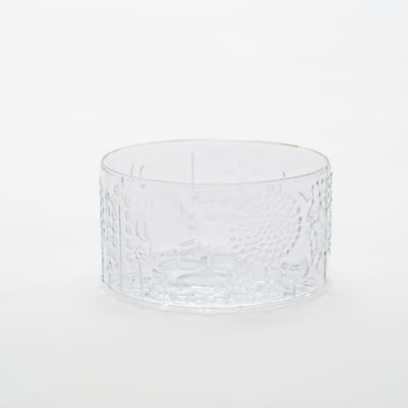 Nuutajarvi｜Flora｜bowl φ15cm｜clear